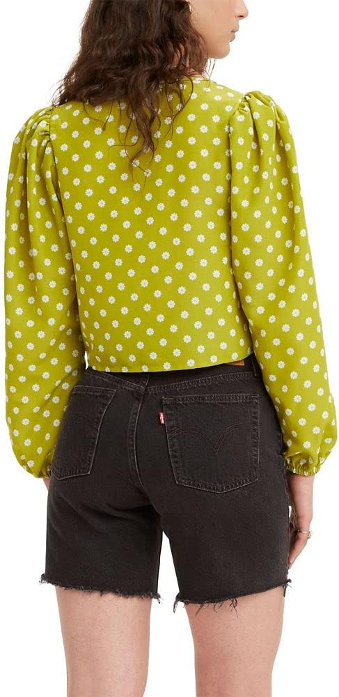Женская блузка с завязкой «Embry» от Levi's, Sweet Daisy Split Pea - Multi-Color — фото 2