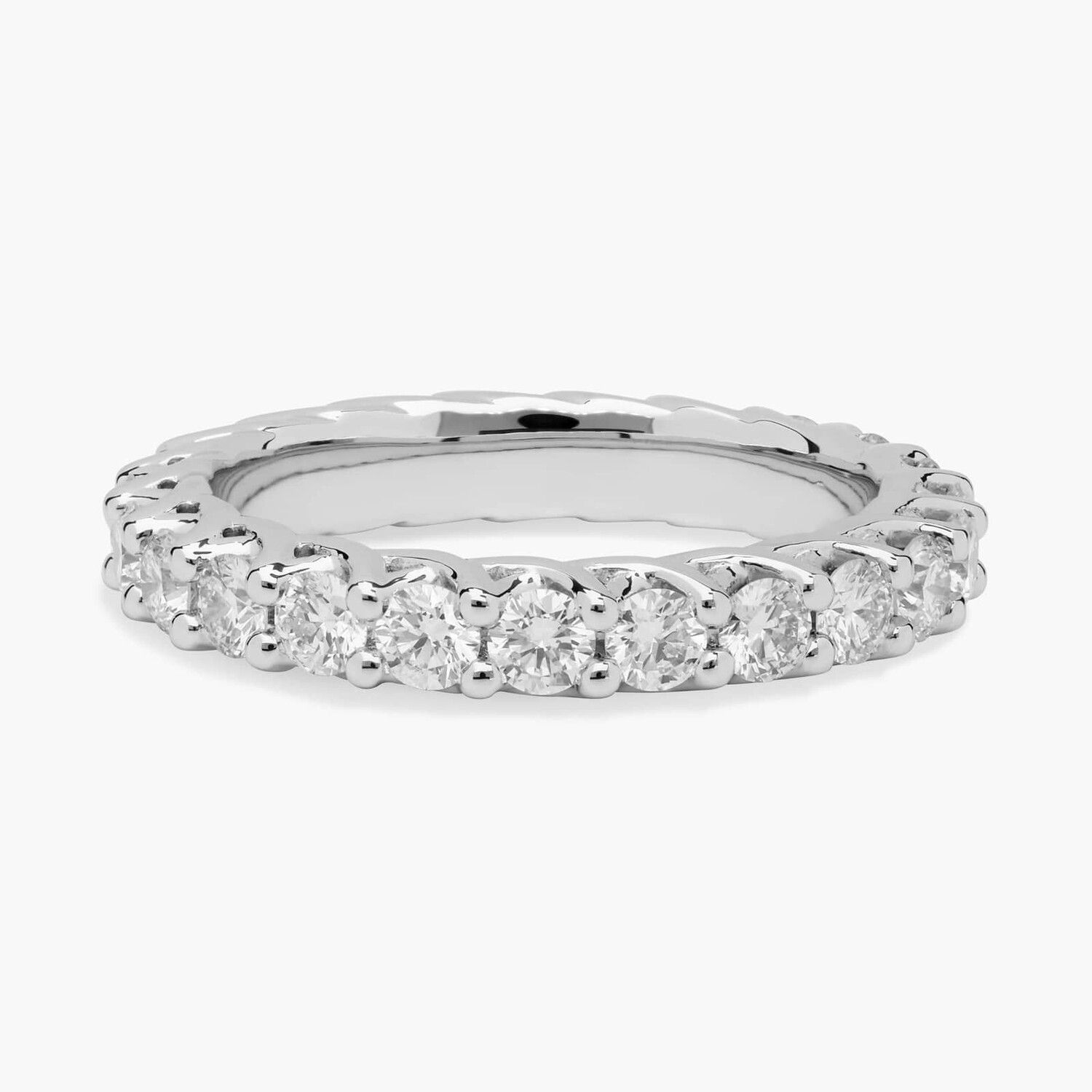 

Кольцо Tessere Diamond Eternity из 14-каратного белого золота (1 1/2 карата) Blue Nile
