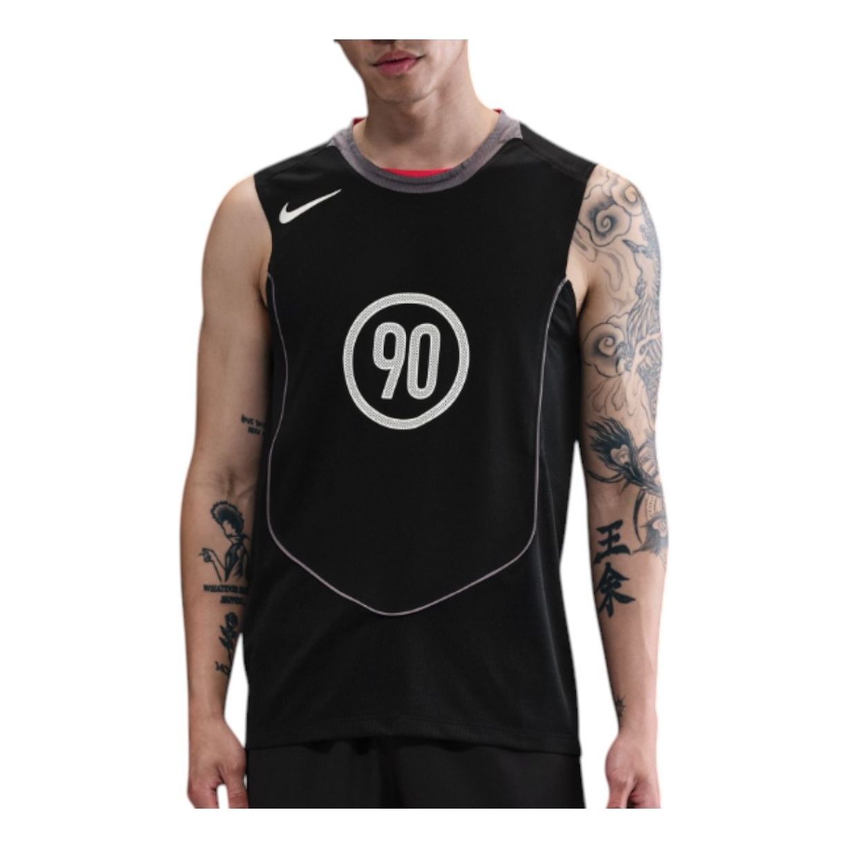 

Джерси Nike Total 90 Dri-FIT Sleeveless Soccer Top Asia Sizing 'Black Light Graphite'