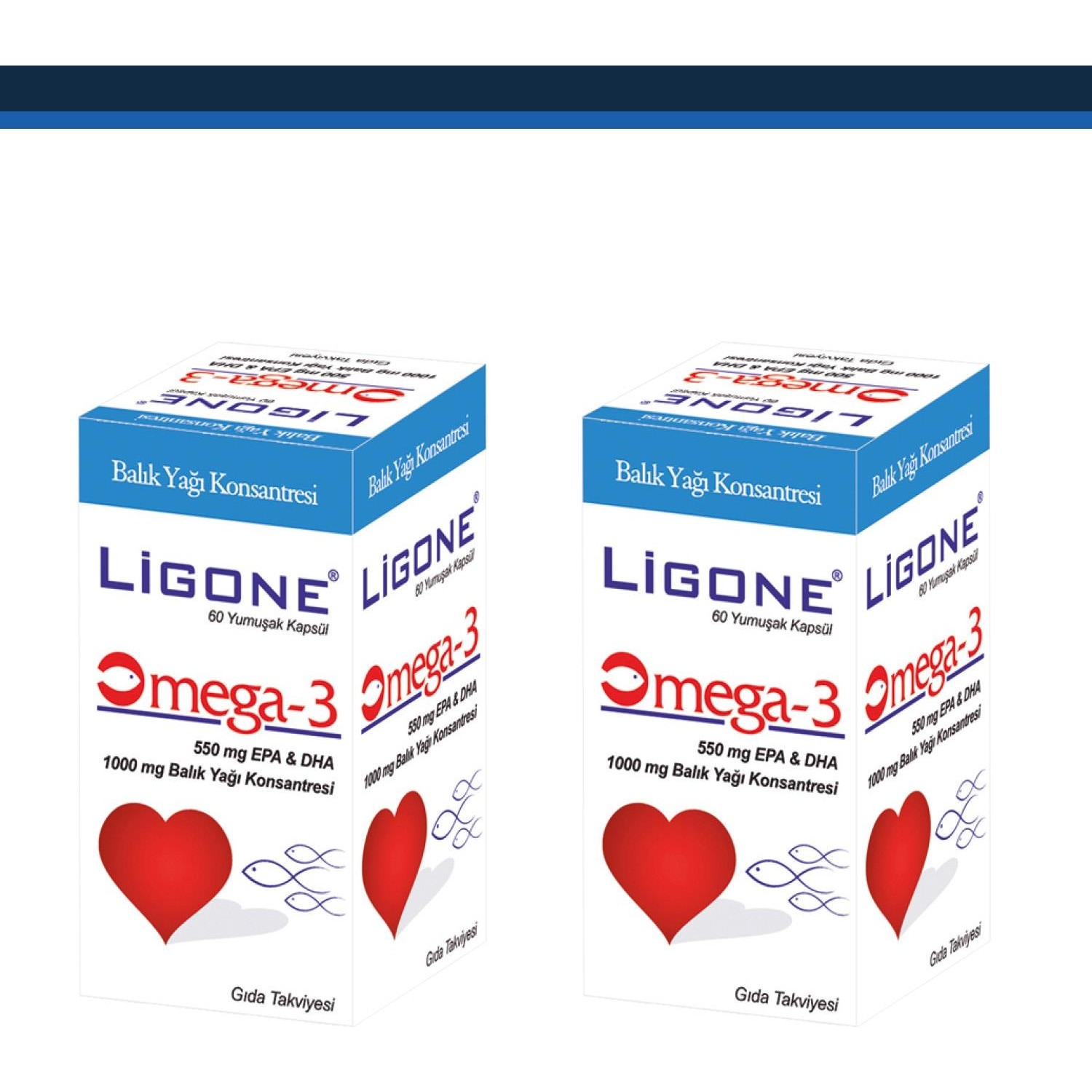 

Мягкие капсулы Newdrog Ligone Omega-3, 2 шт