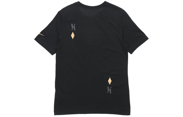 Футболка Nike LeBron James Basketball Sports Printing Round Neck Short Sleeve Black, черный — фото 2