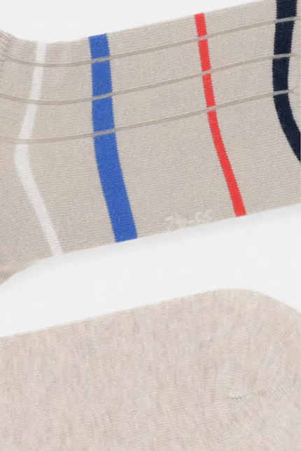 Носки 2 шт Tommy Hilfiger, бежевый — фото 2