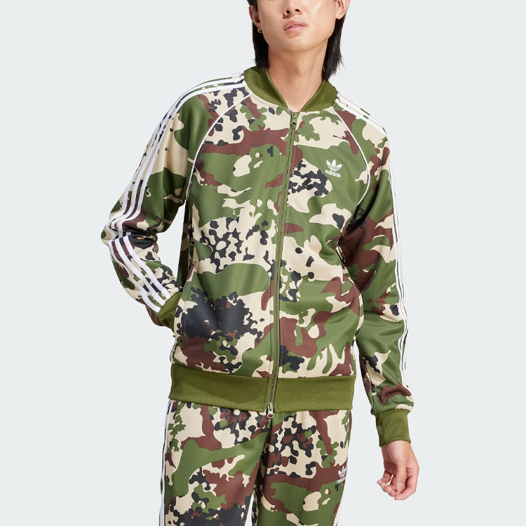 Куртка Adidas Originals Camo Sstr Track Top мужская Wild Pine — фото 3