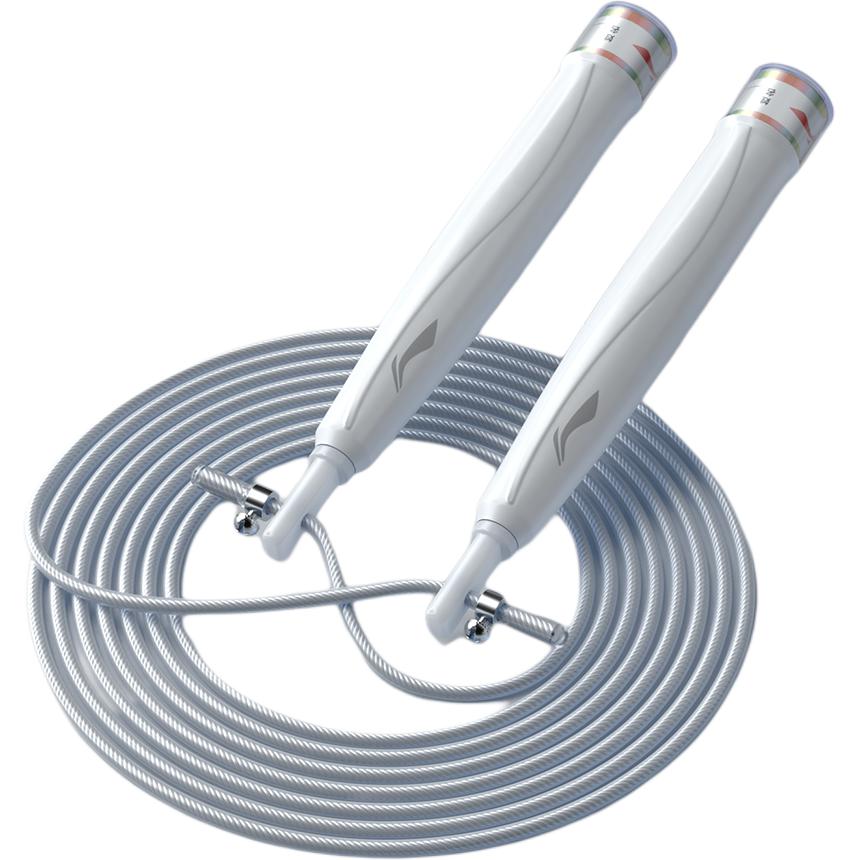 

Материал ручек скакалки: PP, PC Материал троса: PU, стальной трос Для учащихся, 3 м LINING, белый