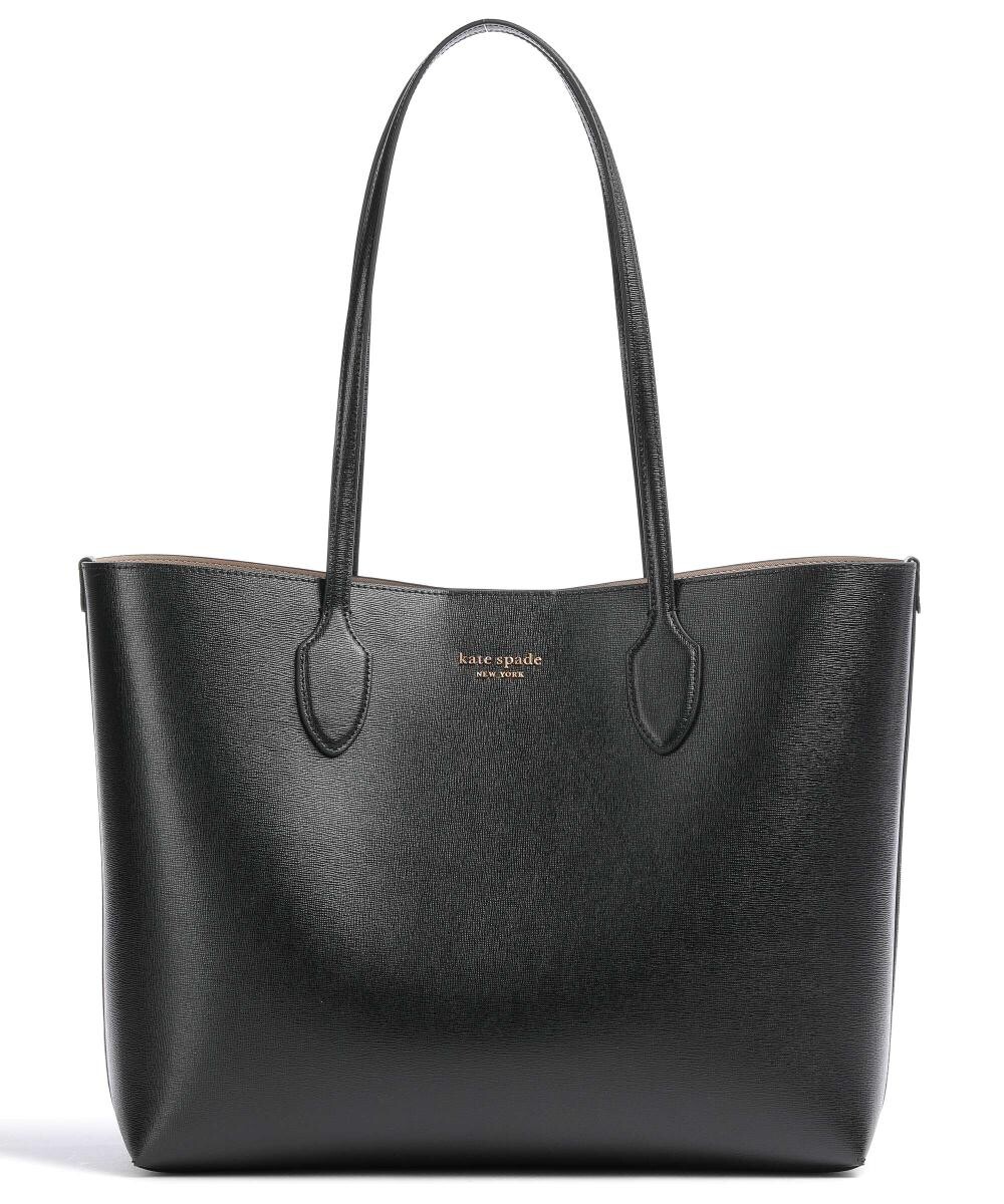 

Шоппер Bleecker из сафьяновой кожи Kate Spade New York, черный