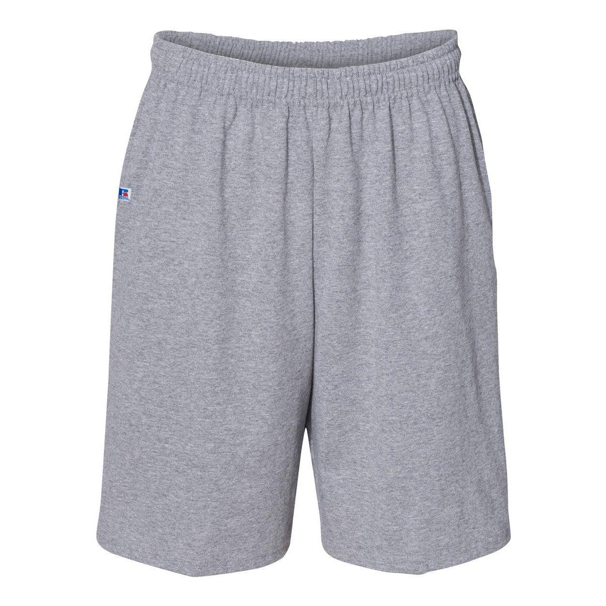 

Шорты Russell Athletic Essential Jersey из хлопка с карманами, цвет oxford