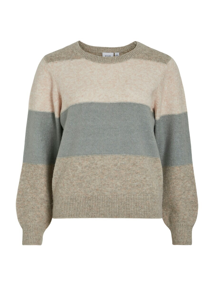 

Тонкий вязаный свитер VILA Sweater, цвет nude/mottled beige