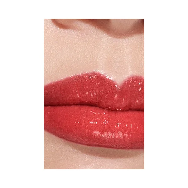 Увлажняющий тонирующий блеск для губ CHANEL ROUGE COCO BAUME BRILLO, 756 Cherry Burst — фото 3