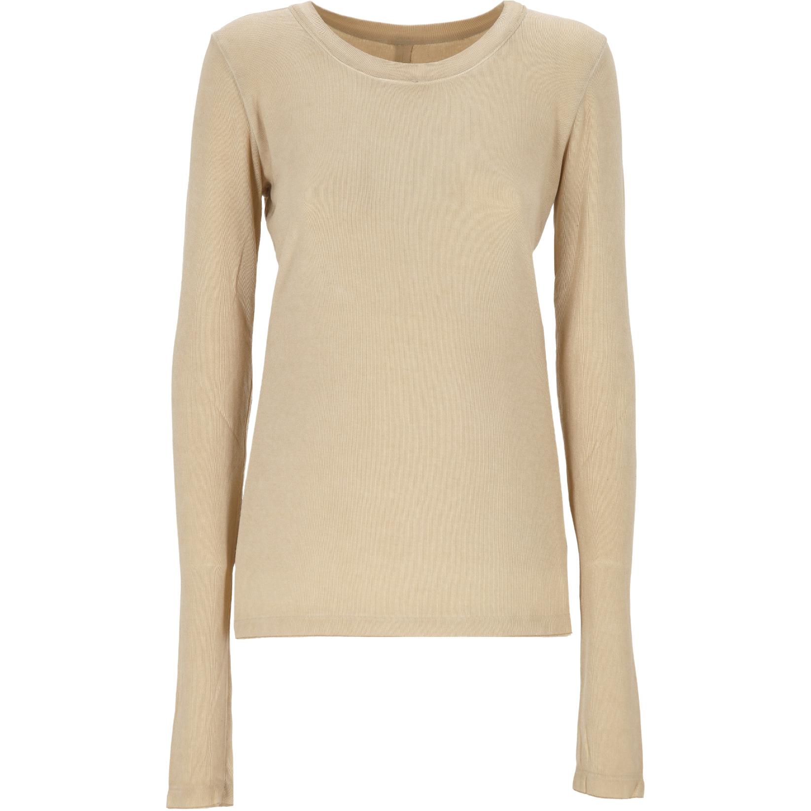 

Вязаный свитер с круглым вырезом UMA WANG, бежевый