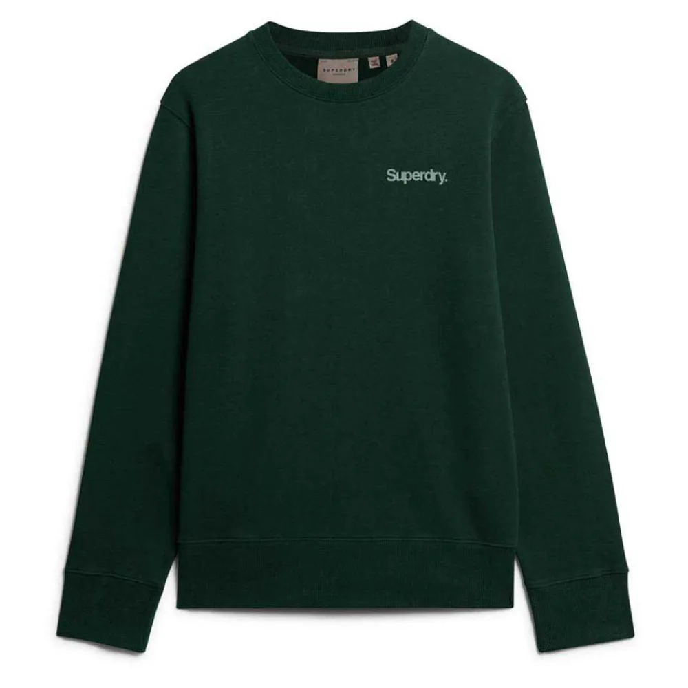 

Толстовка Superdry Core Logo City Loose, зеленый