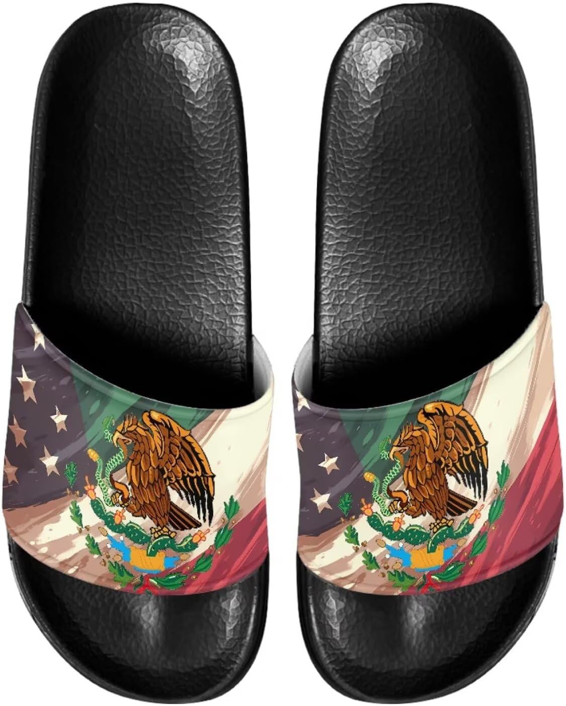 

Спортивные сандалии с открытым носком Psesaysky, Mexican Flag American Flag