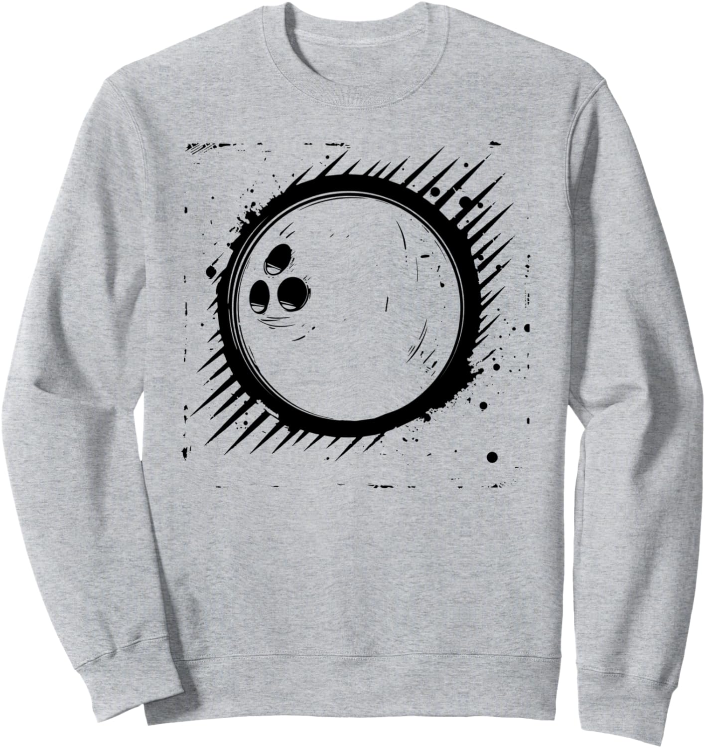 

Толстовка с изображением шара для боулинга Funny Bowler T-Shirts And Giveaways, серый