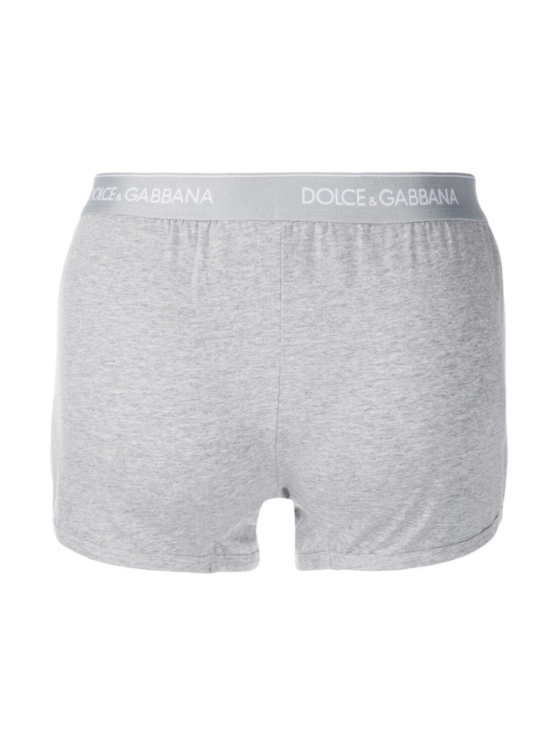 Dolce & Gabbana комплект из двух боксеров с логотипом, серый — фото 3