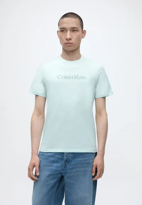 Футболка принтованная Calvin Klein, ледниковый туман