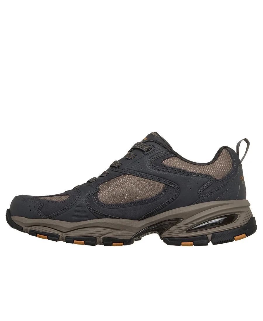 Мужские походные кроссовки Vigor 3.0 - Taestro Trail от Finish Line Skechers, charcoal, золото — фото 3