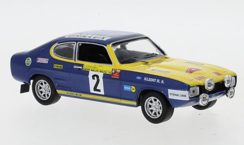 

Ixo Models Ford Capri #2 Sachs Rally Baltic 1972 1:43 Rac308