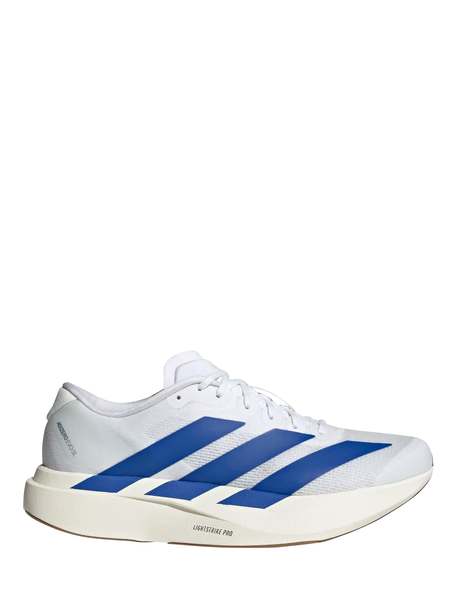 Мужские беговые кроссовки adizero Evo SL, белые adidas