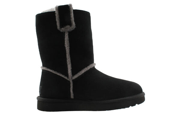 Кроссовки классические короткие с разливным швом Ugg, черный — фото 3