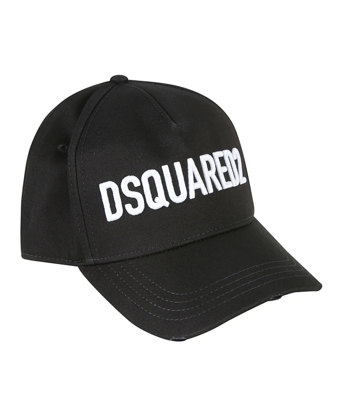 

Бейсбольная кепка из габардина Dsquared2, черный