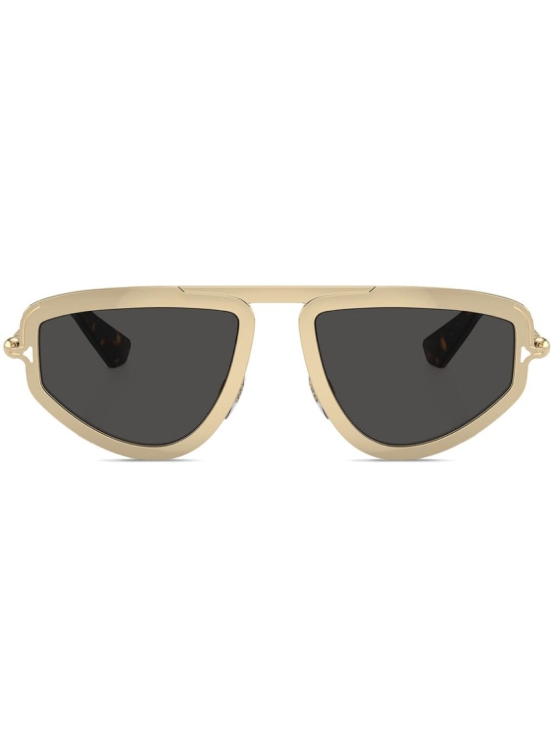 

Солнцезащитные очки Irregular Burberry Eyewear, золотой