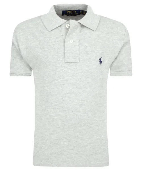 

Футболка поло Slim fit Polo Ralph Lauren, серый