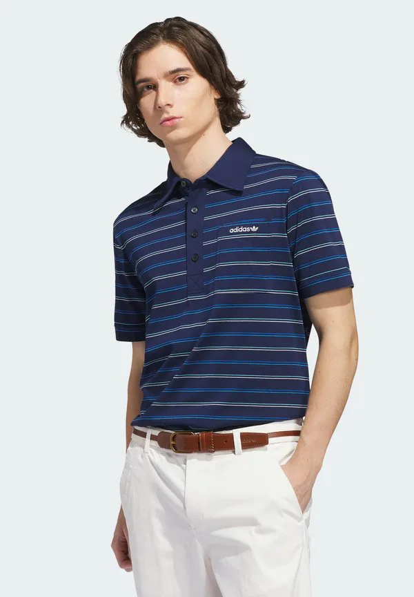 Полосатая рубашка поло Adidas Golf Originals, Nindig