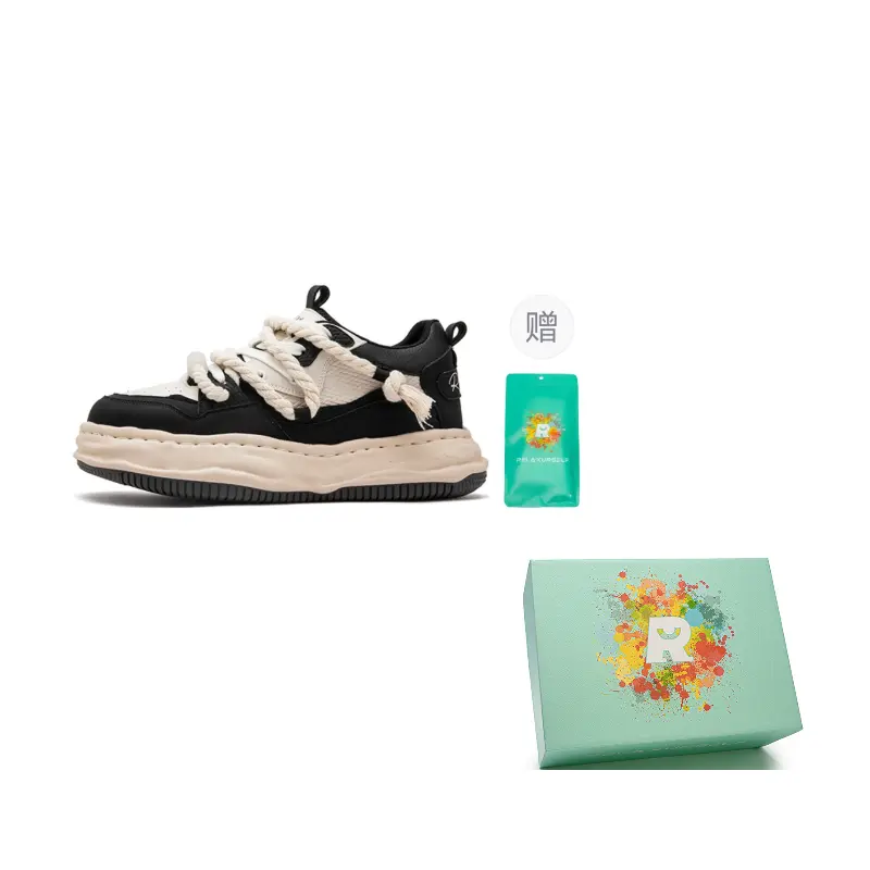 

Slip Resistant Abrasion Resistant Low top Skateboard Shoes Unisex RELAXURSELF, rice bear color (includes 1 pack of custom cotton socks)