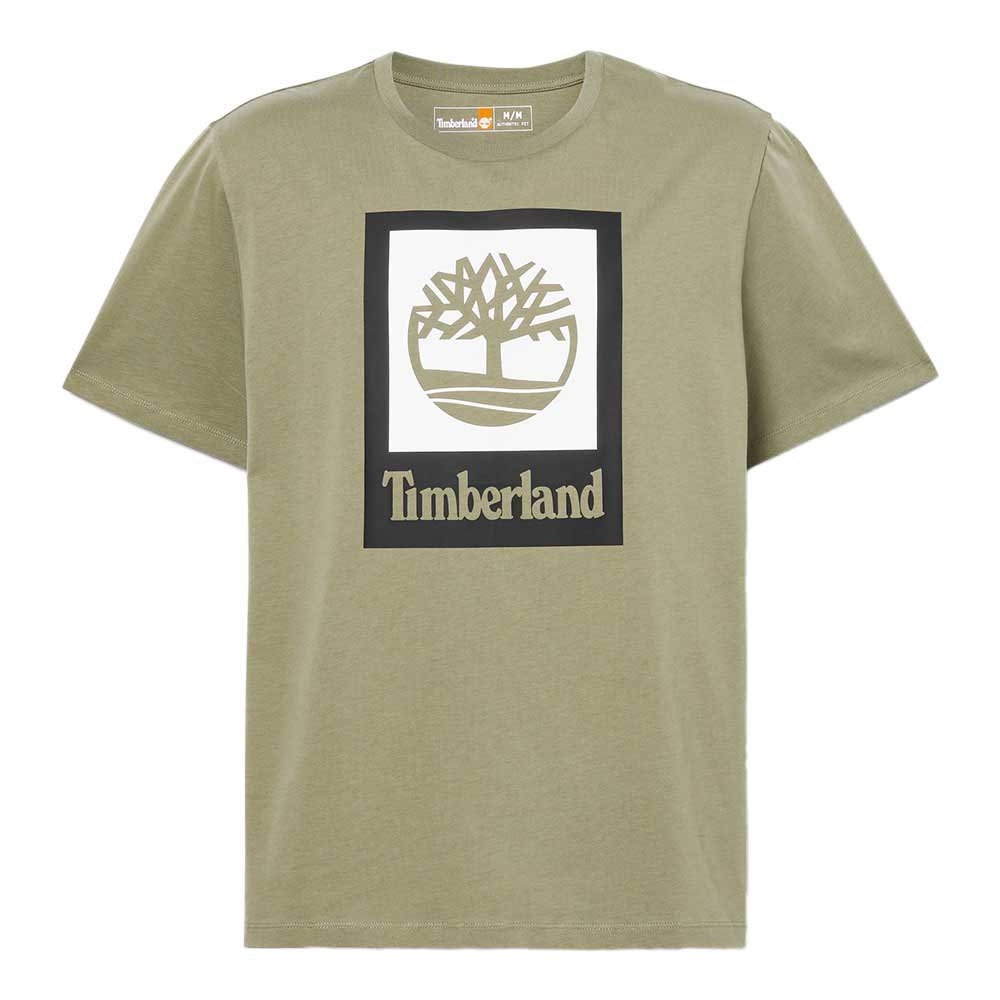 

Футболка с коротким рукавом Timberland Stack Logo Colored, зеленый