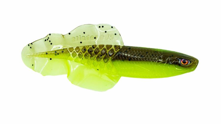 

CHASEBAITS Мягкая приманка - Мягкая приманка - Flacid Shad - 7,6 см - 106 Lime Tiger