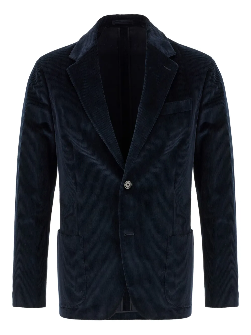 

Вельветовый блейзер Lardini, синий