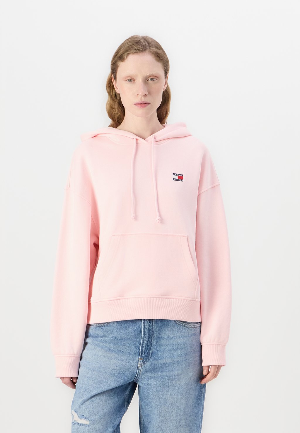 

Толстовка с капюшоном TJW BXY BADGE HOODIE Tommy Jeans, розовый