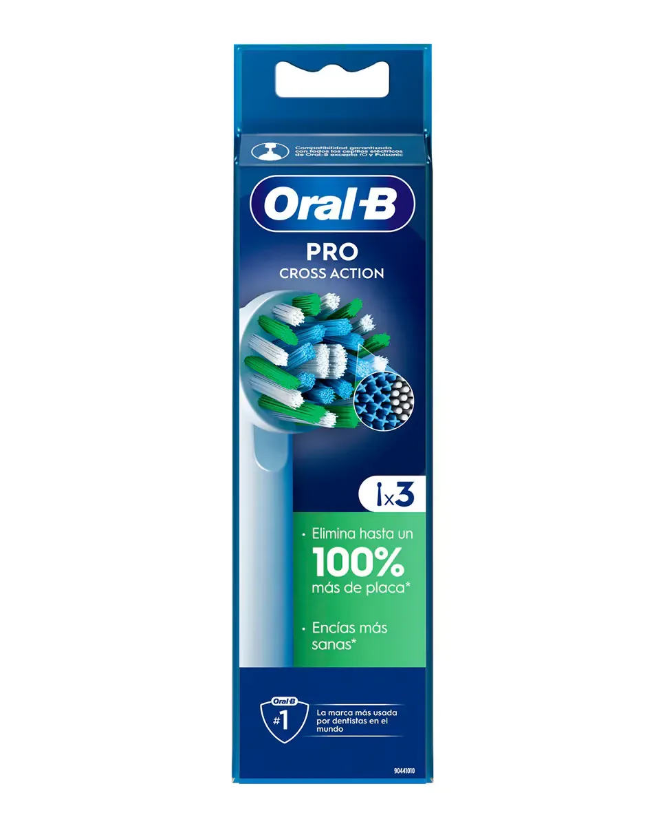 Сменные насадки Pro CrossAction, 3 штуки Oral-B