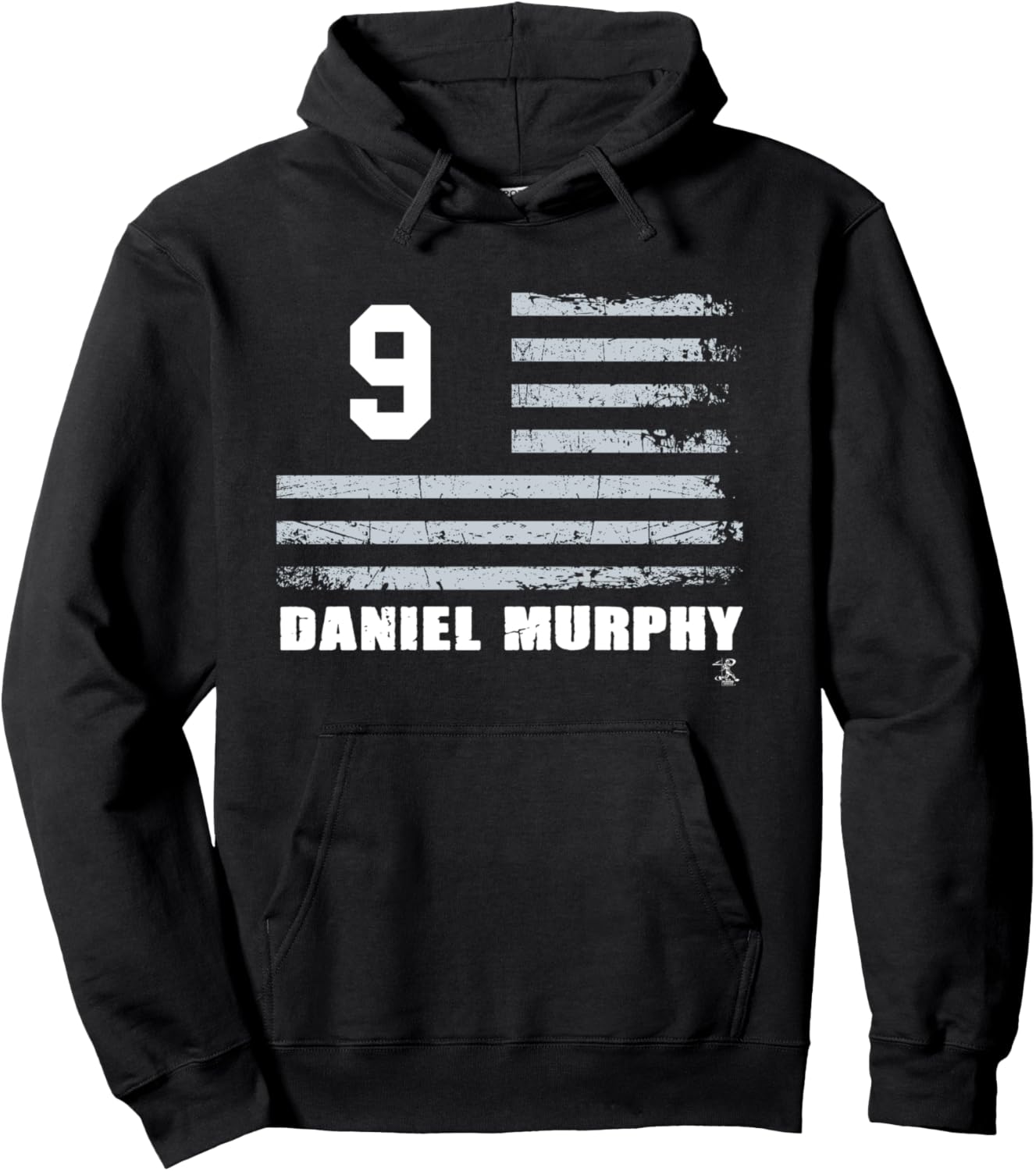 

Худи Daniel Murphy Vintage Flag Gameday Ballpark Mvp, черный