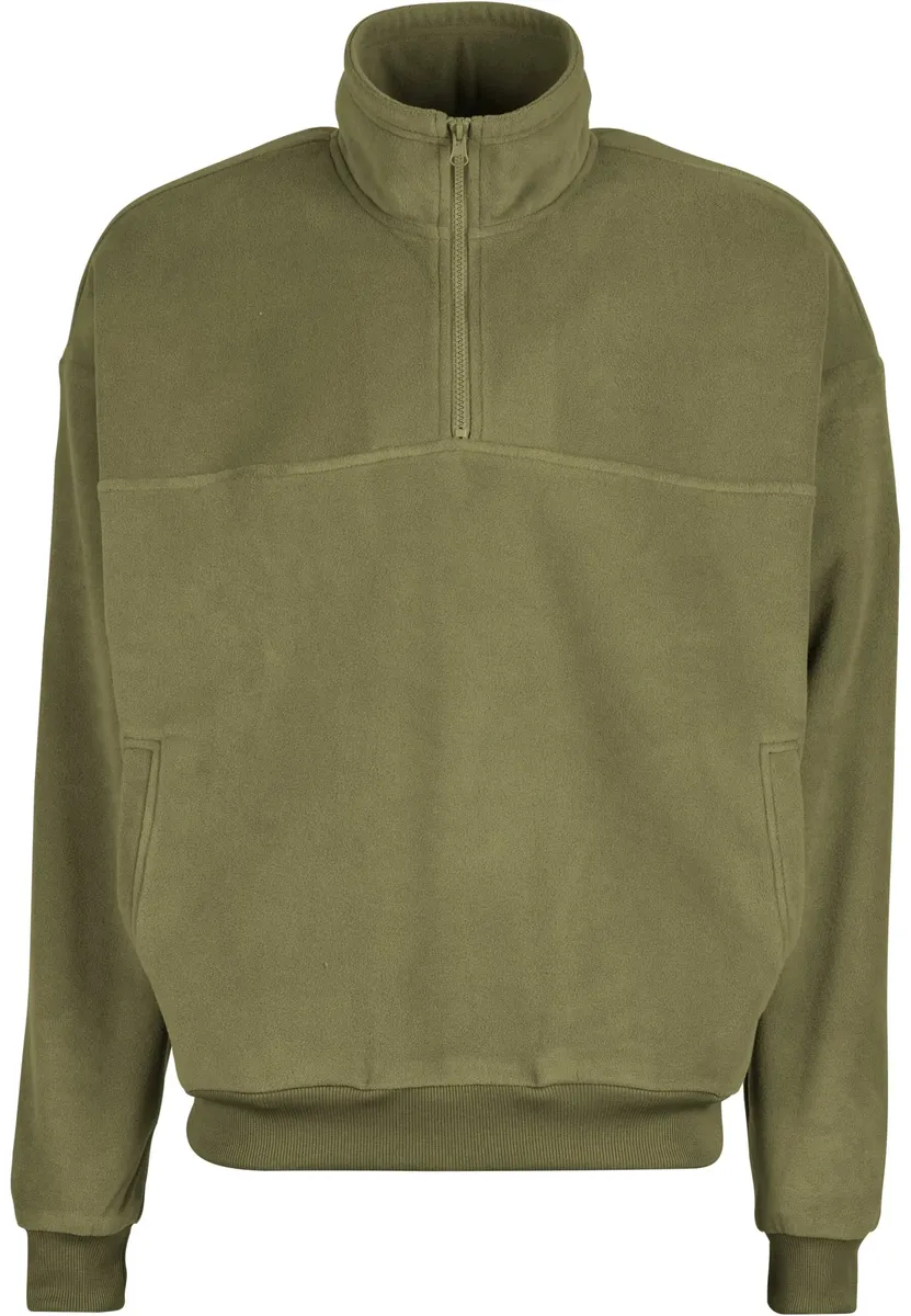 

Свитер с круглым вырезом URBAN CLASSICS " Urban Classics Men's Basic Polar Fleece Troyer", цвет Tiniolive