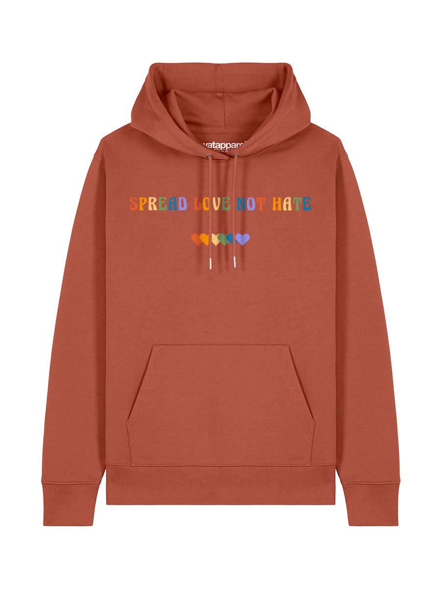 

Толстовка Watapparel Spread Love not Hate, светло-коричневый