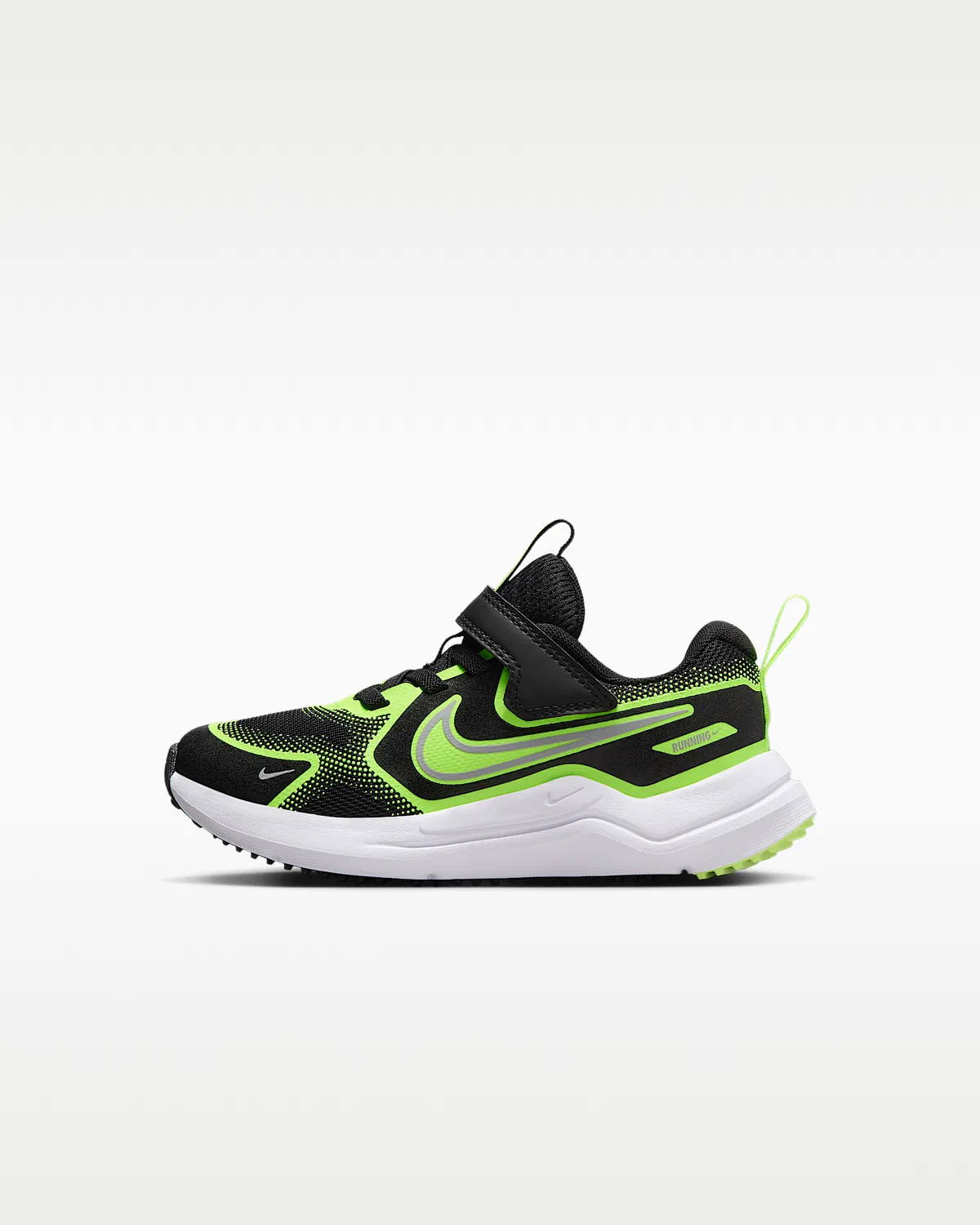 Детские кроссовки Nike Cosmic Runner, Black/Volt/Wolf Grey