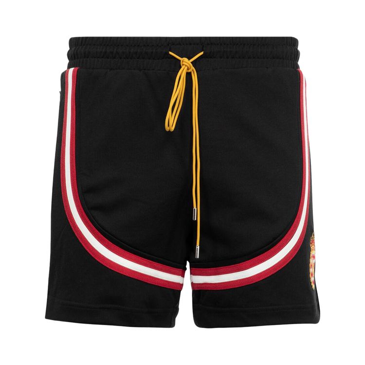 

Шорты Rhude Crest Veille Track Shorts 'Black/White/Red', черный