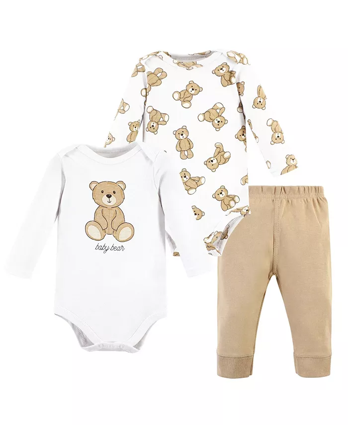 

Боди и штаны Hudson Cotton для девочек Hudson Baby, коричневый