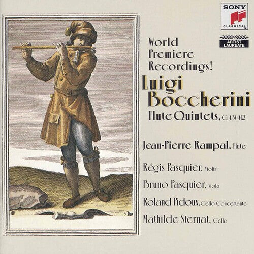 

CD диск Boccherini / Rampal / Pasquier / Pidoux / Sternat: Flute Quintets