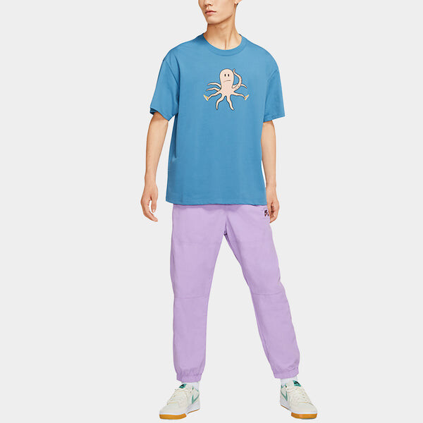 Футболка Men's Nike SB Printing Sports Round Neck Short Sleeve Netherlands Blue T-Shirt, мультиколор — фото 3