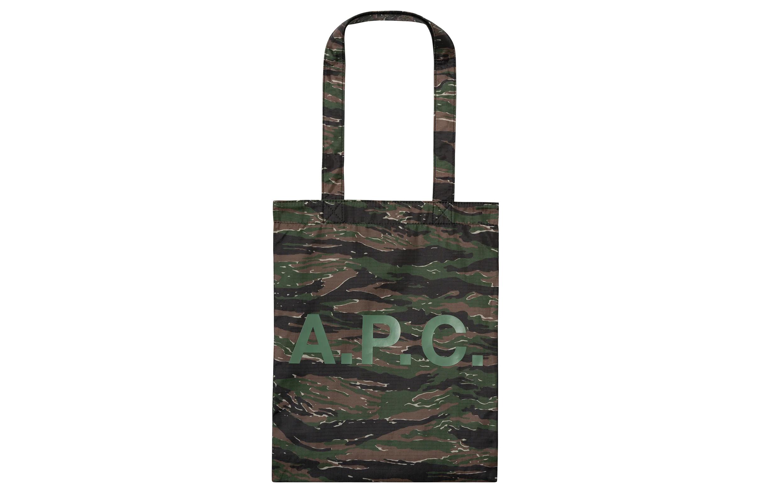 

Сумка-шопер A.P.C с логотипом