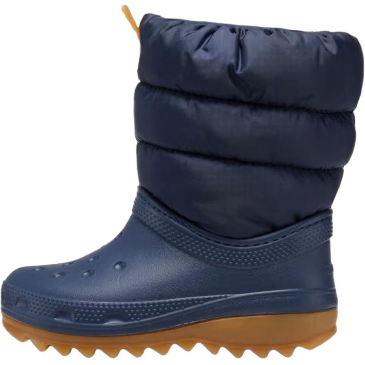 

Crocs Neo puff нескользящие устойчивые к истиранию ботинки blue детские