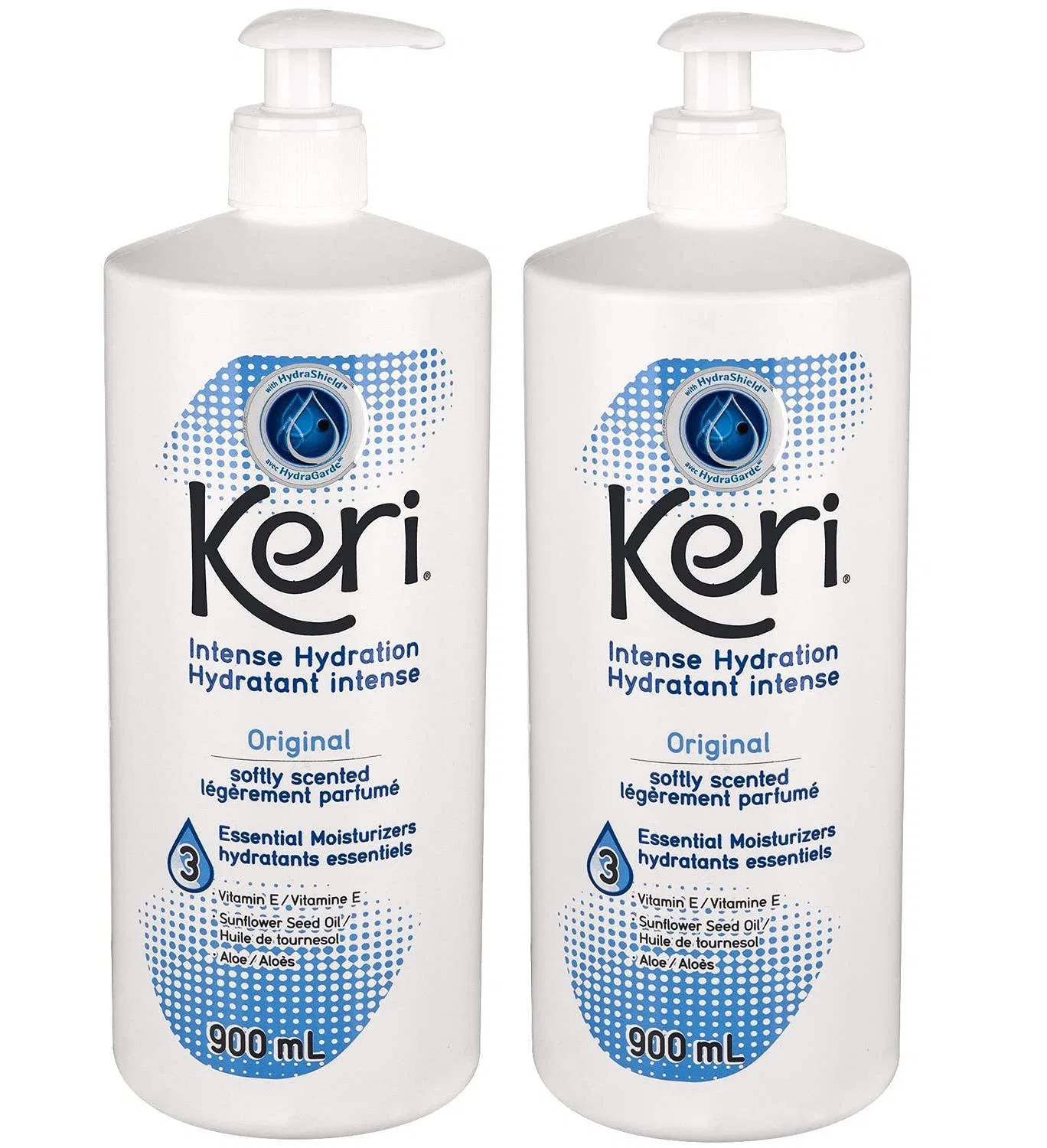 Лосьон для тела Keri Original Intense Hydration, 900 мл, 2 шт. Keri — фото 2