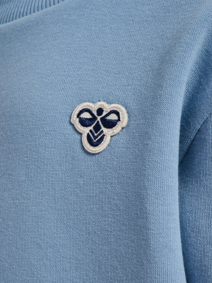 Hummel Детская толстовка Hmlmini из выцветшего денима — фото 3