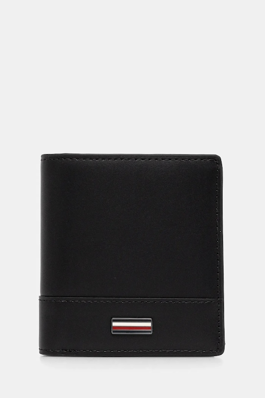 

Кожаный кошелек Tommy Hilfiger, черный