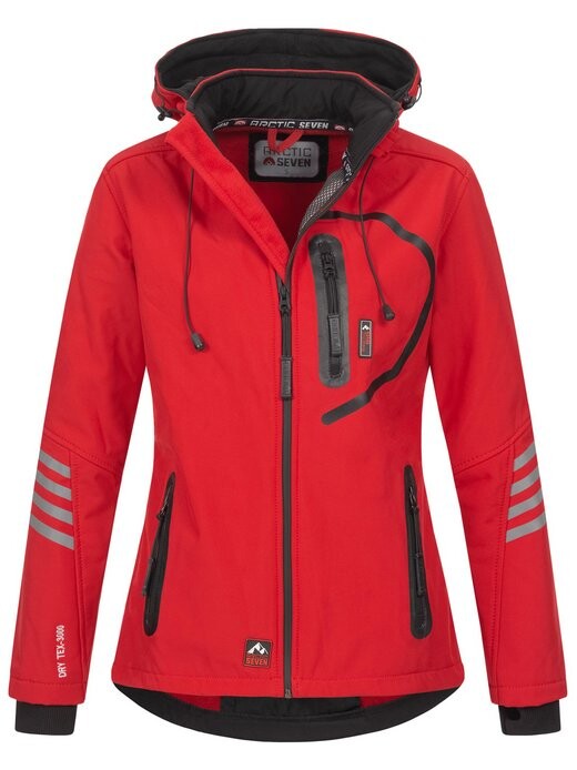 

Куртка софтшелл asnicolia Arctic Seven, красный