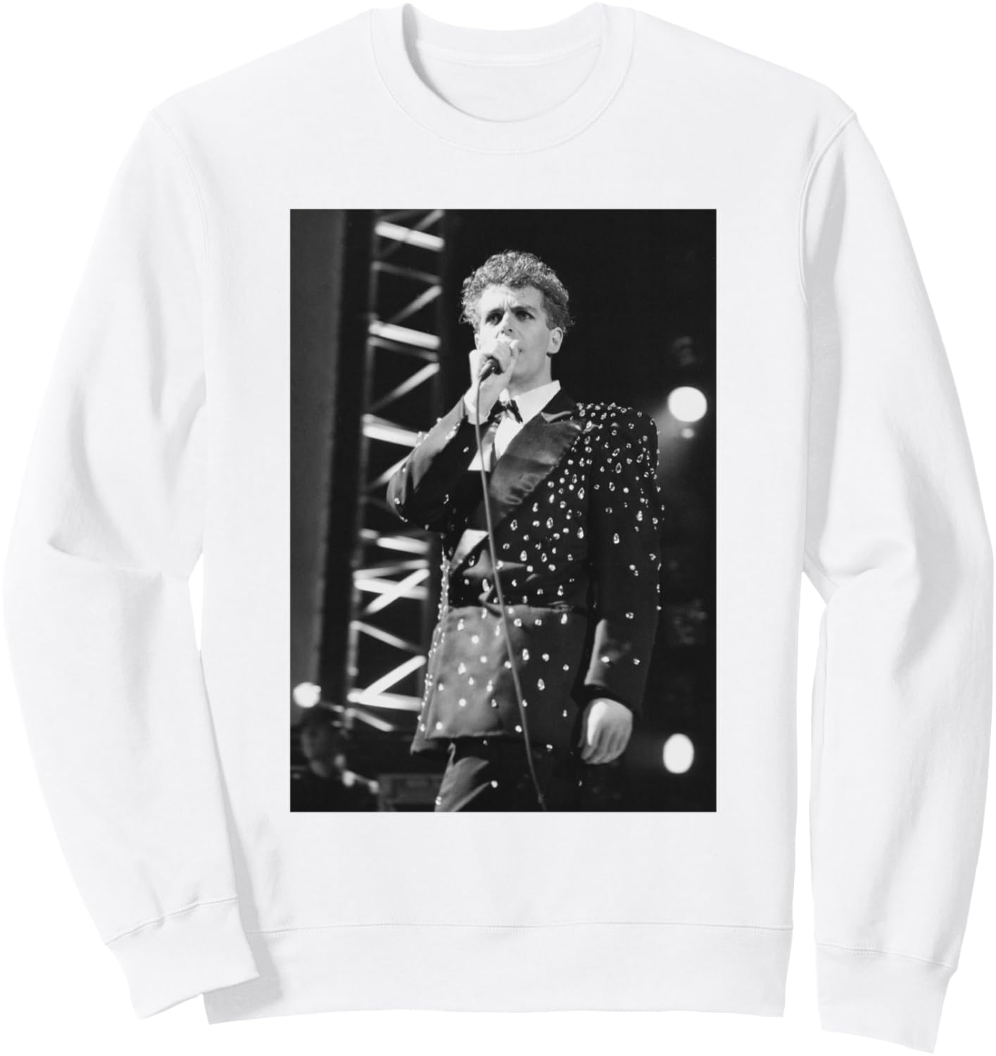 

Толстовка с изображением Криса Лоу и группы Pet Shop Boys в NEC в 1989 году Iconic Photo Moments, белый