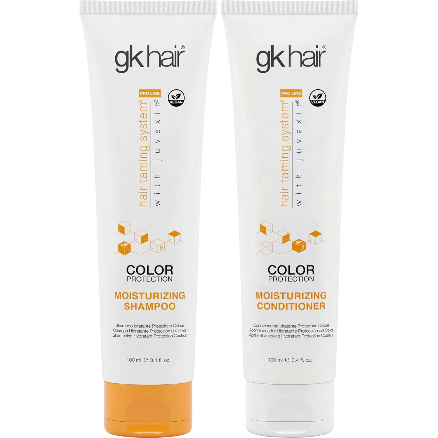 Увлажняющий шампунь и кондиционер GK HAIR Global Keratin, 100 мл Gk Hair