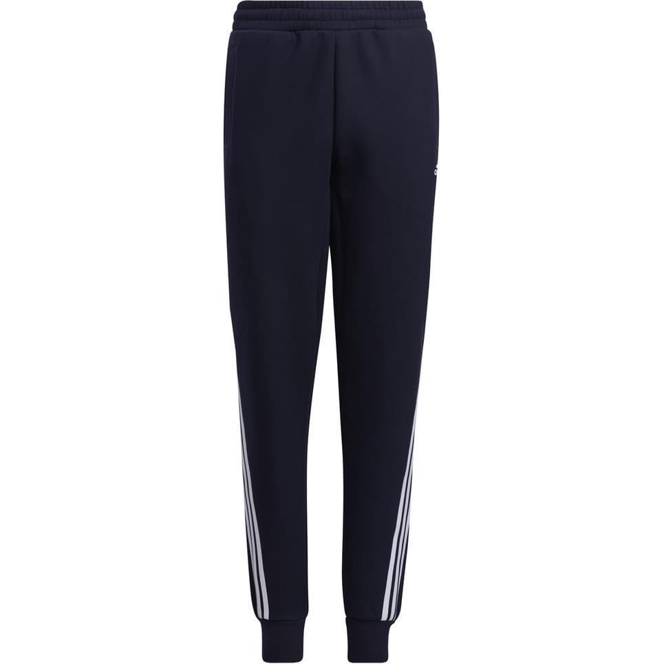 Adidas Детские вязаные спортивные штаны для детей 3-7 лет dark blue — фото 2