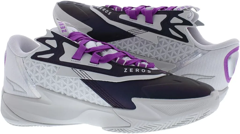 Кроссовки для баскетбола PUMA Men’s Scoot Zeros II Sterling - серые, серый — фото 4